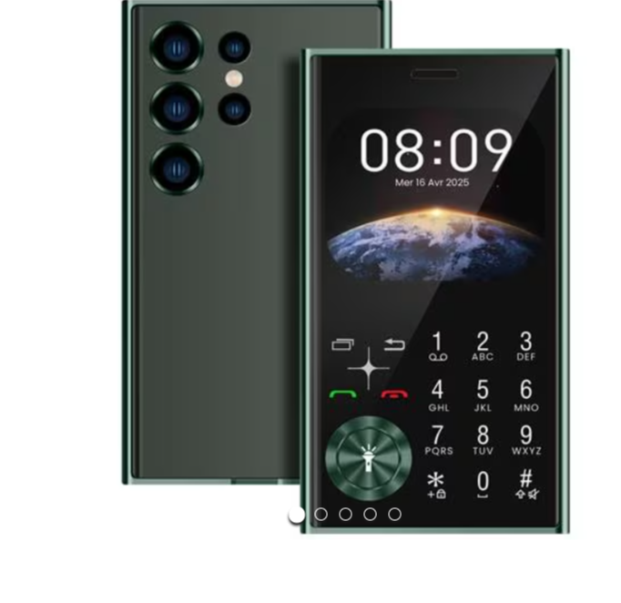 Avizar Telefono a Tasti Dual SIM – Compatto e Leggero per Anziani con Schermo 2,01"