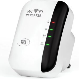 Ripetitore WiFi 300 Mbps 2.4GHz con Porta LAN e Modalità AP/WPS